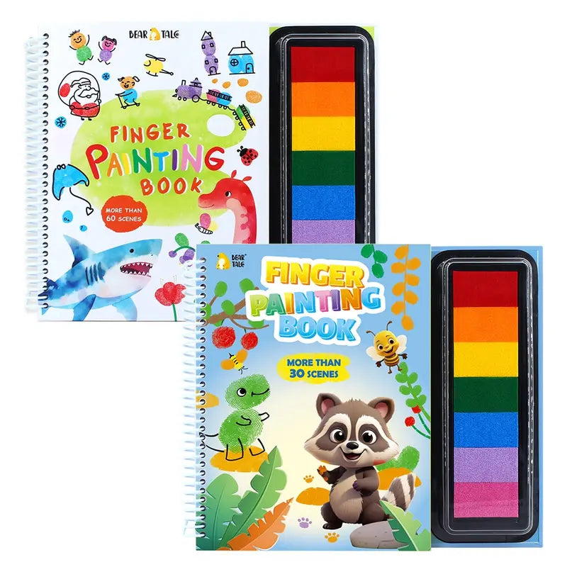 DIY Finger Painting Art Kit – Animal Edition
