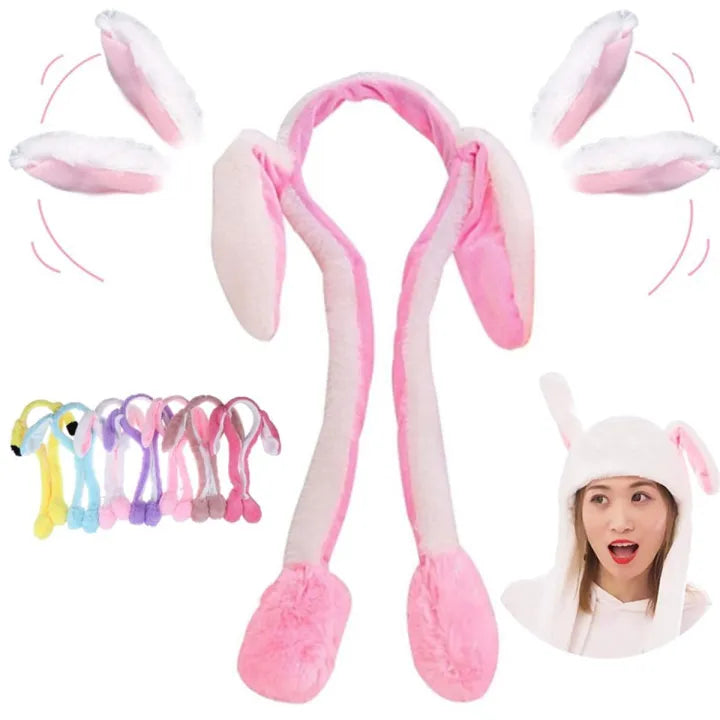 Plush Bunny Ear Headband