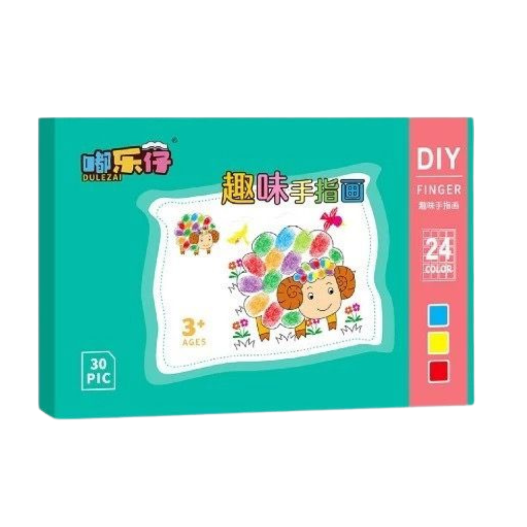 DIY Finger Painting Art Kit