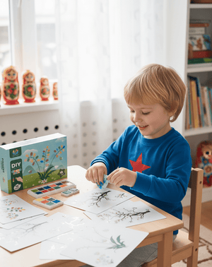 DIY Finger Painting Art Kit