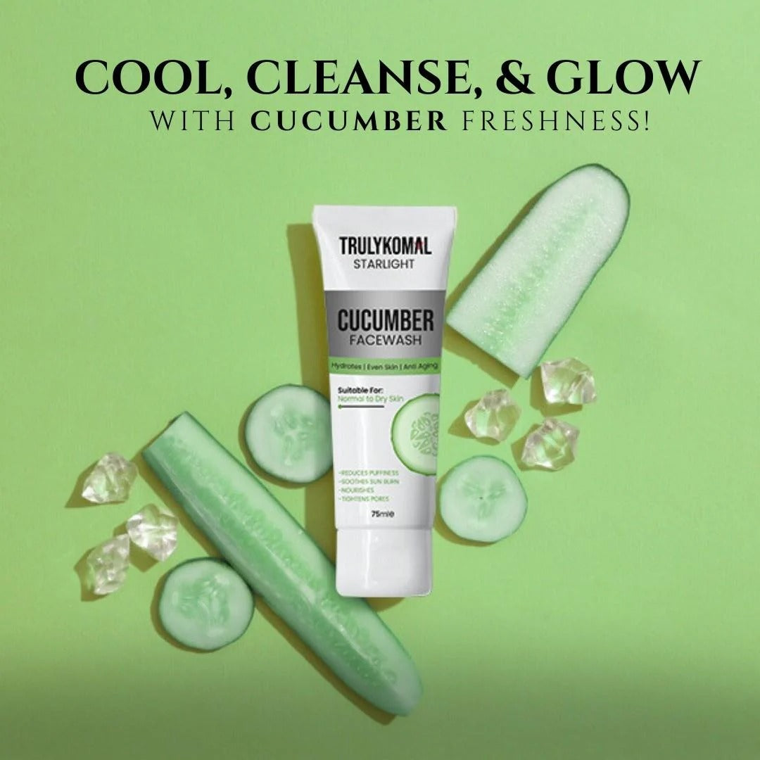 Truly Komal Starlight Cucumber Face Wash