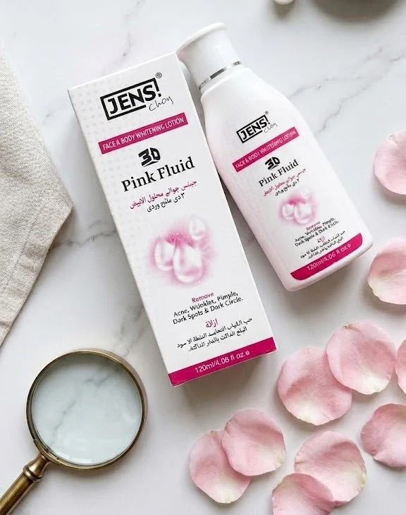 JENS Choy 3D Pink Fluid Face & Body Whitening Lotion
