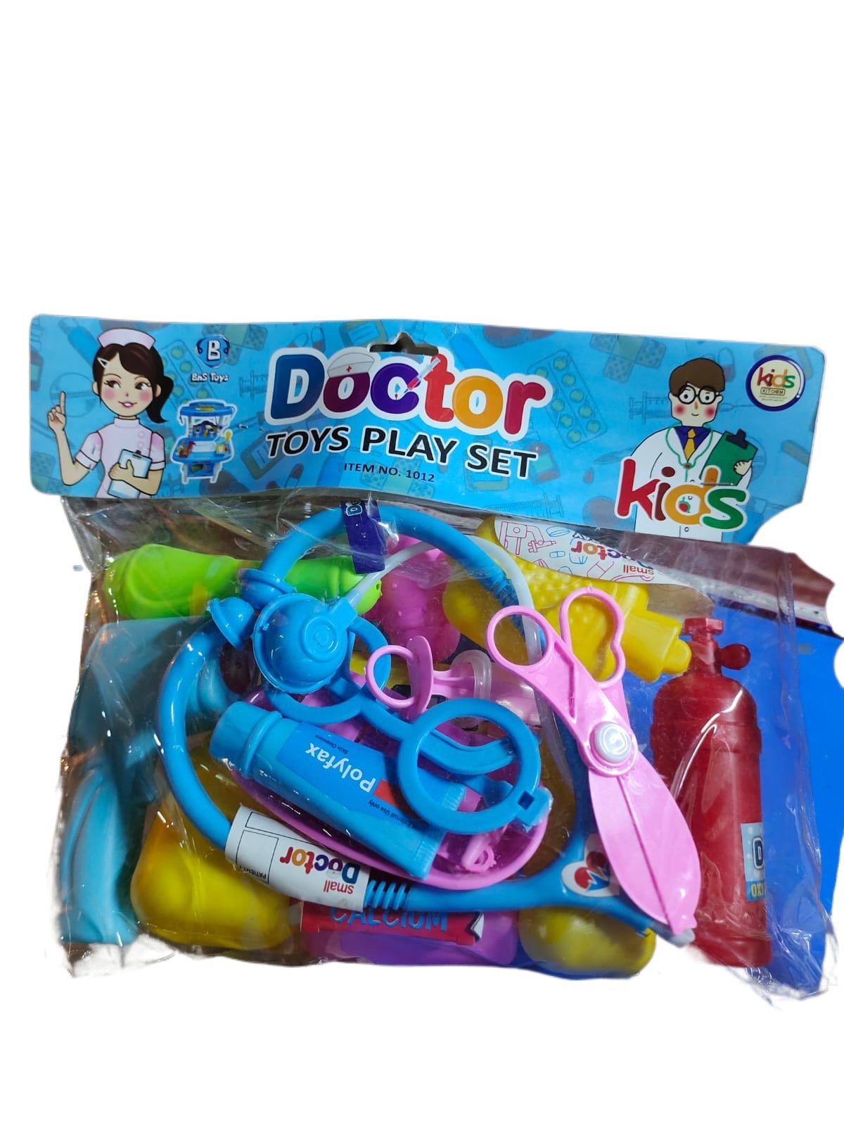 Doctors Medical Pretend Play Toy Kit For Kids/18 to 20 Pieces First Aid Surgeon Accessories Toy Set