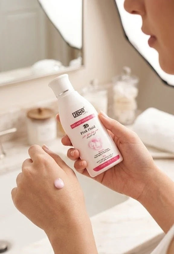 JENS Choy 3D Pink Fluid Face & Body Whitening Lotion