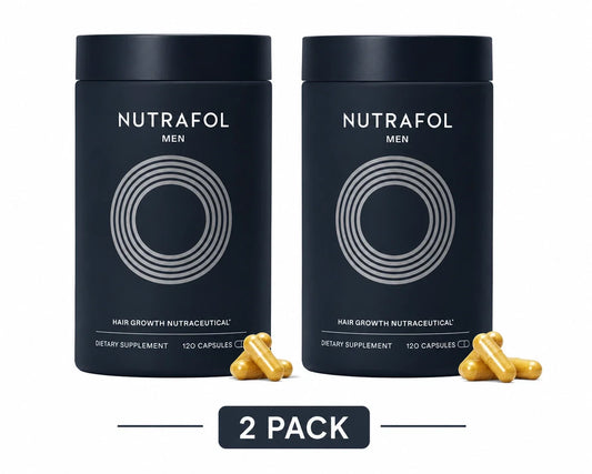 NUTRAFOL Men’s Hair Growth 2 Bottle 240 Pills 2 month supply Fit And Glow